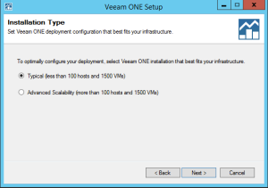 42 - Veeam ONE Select database size
