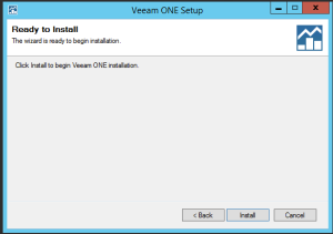 43 - Veeam ONE v9 start upgrade installation